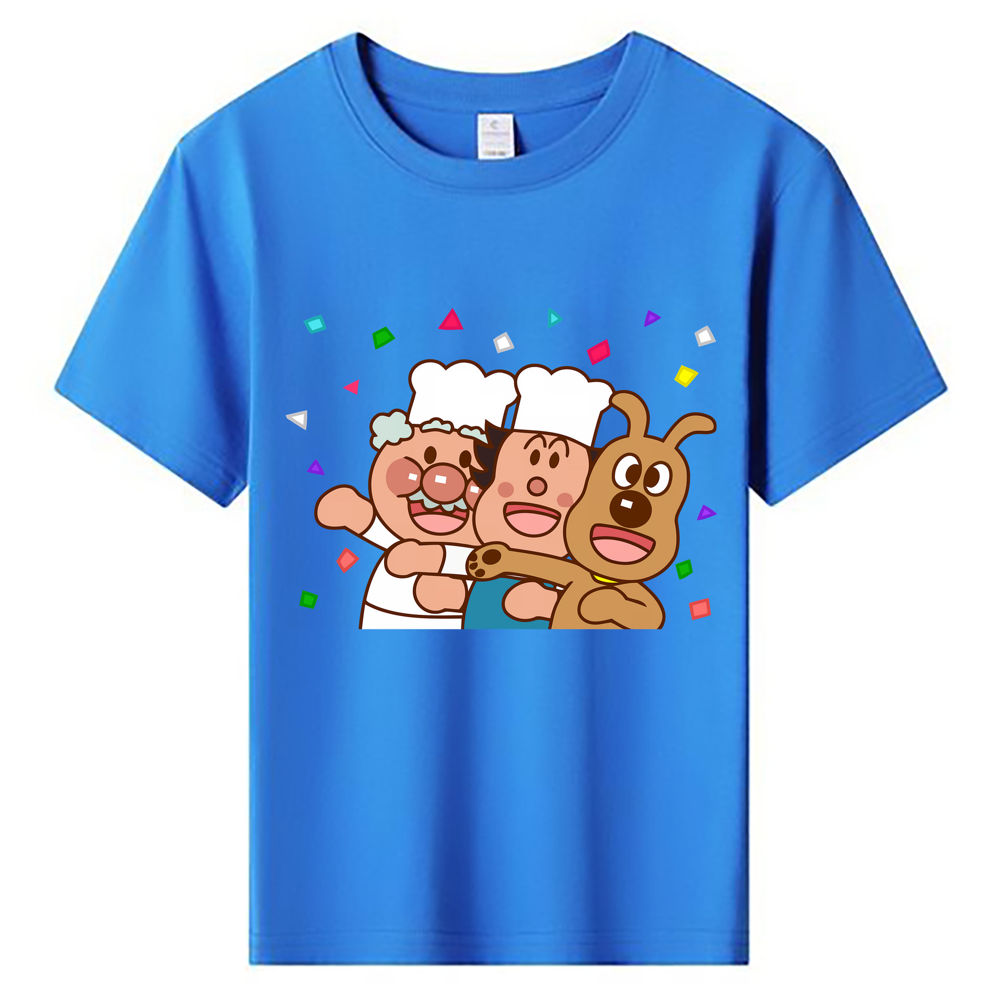 （画像用） アンパンマン Anpanman 綿100％キッズTシャツ（フロントプリント）